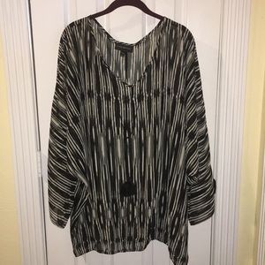 Black & White Lane Bryant Top